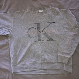 Calvin Klein pullover sweatshirt, size L